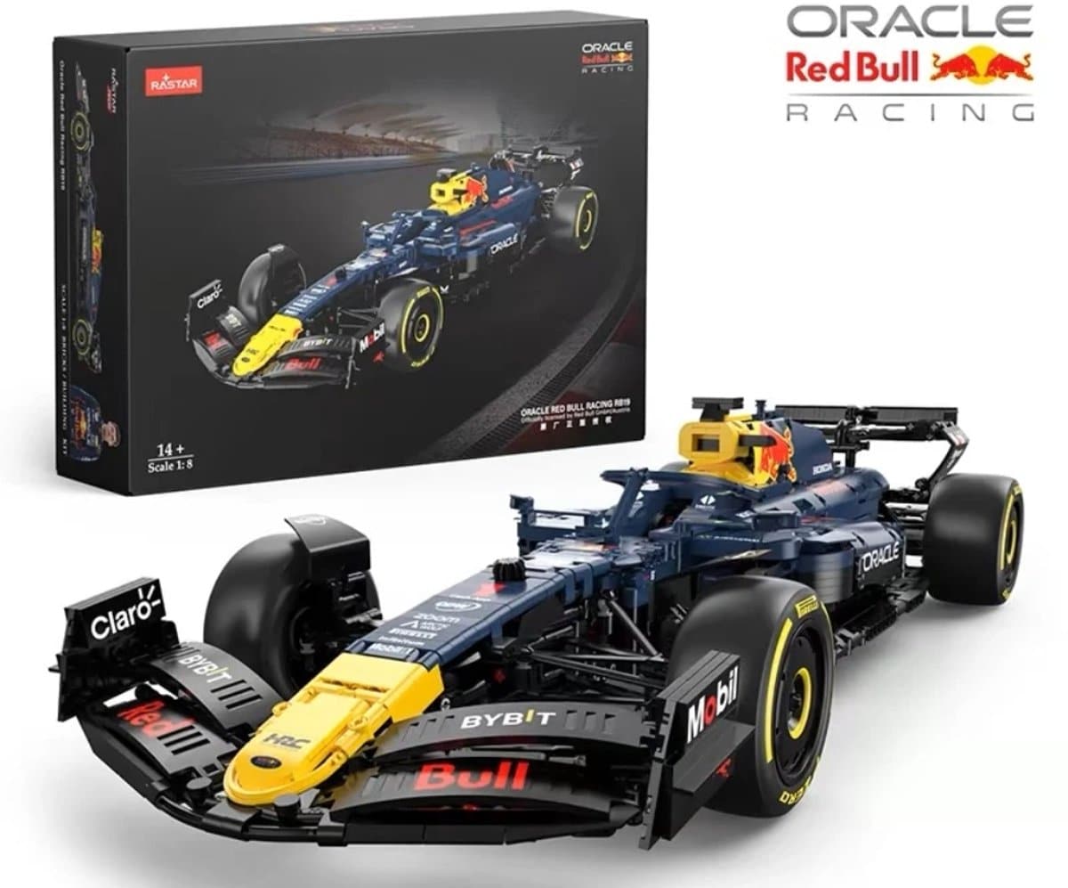 Kit de construction Jonotoys Rastar de la voiture de course Oracle Red Bull RB 19