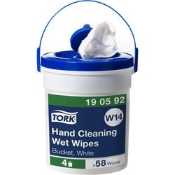 Lingettes nettoyantes humides Tork 58 pcs