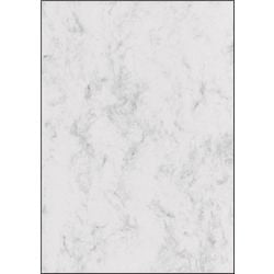 Papier marbré dp371 sigel a4 90g m2 gris 100 feuilles