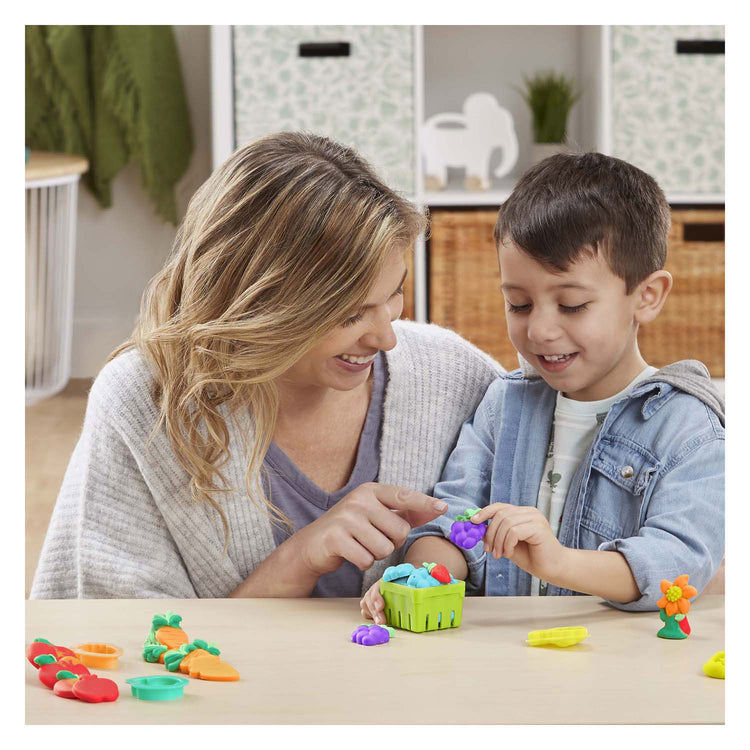 Coffret de jardin Play-doh avec 8 pots en argile - 20 pièces.