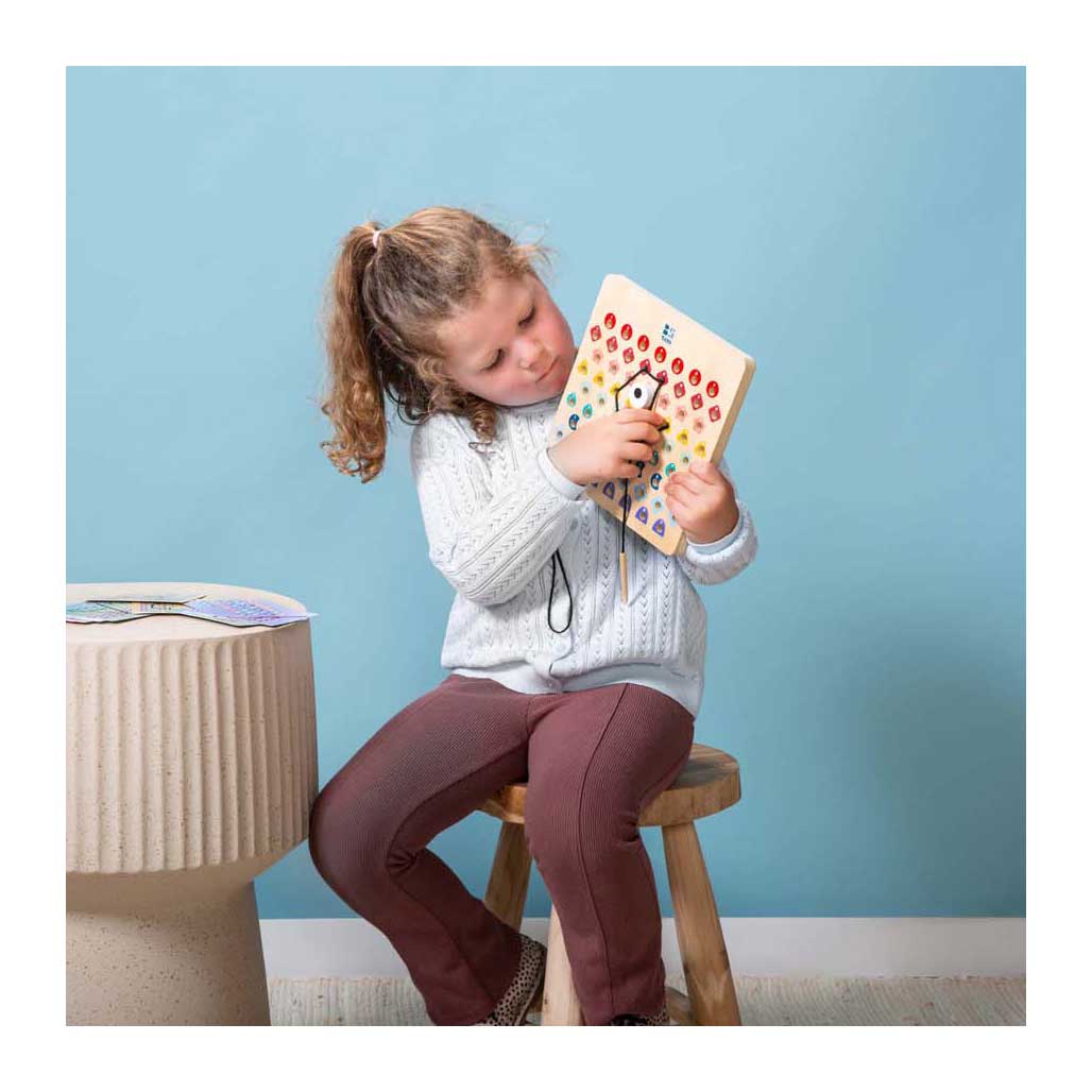 Fil et code en bois Bs Toys