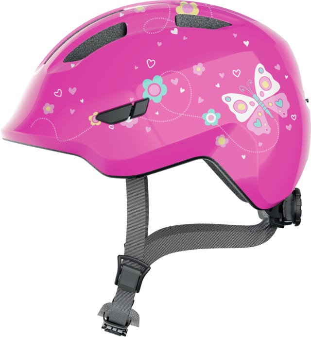 ABUS CASHET Child Smiley 3.0 Rose Butterfly S (45-50 cm)