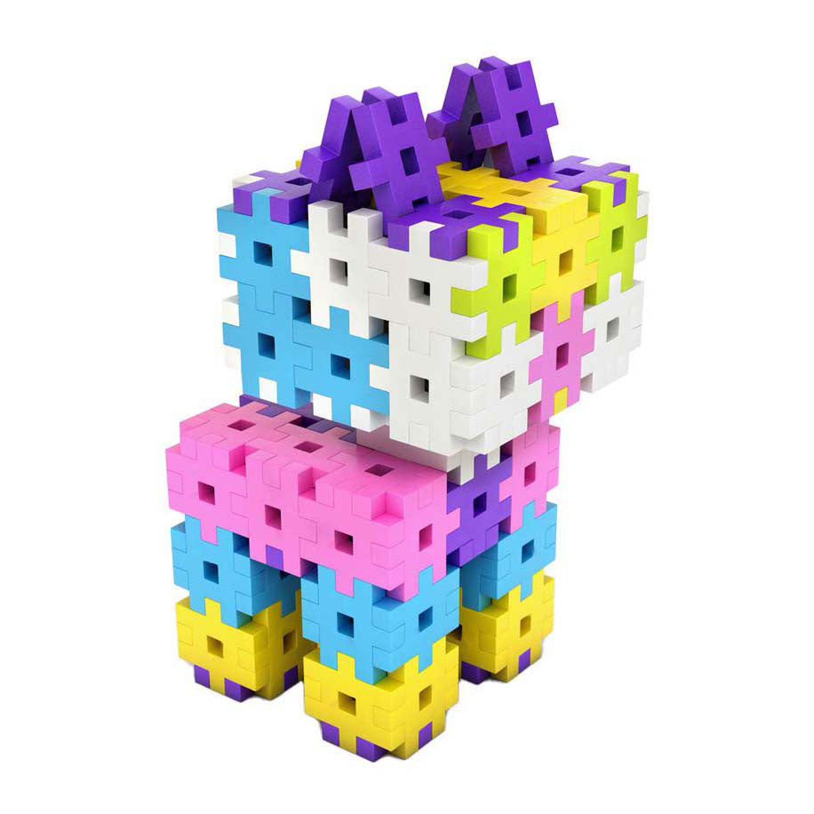 Blocs de construction Meli Basic roses, 300 pcs.