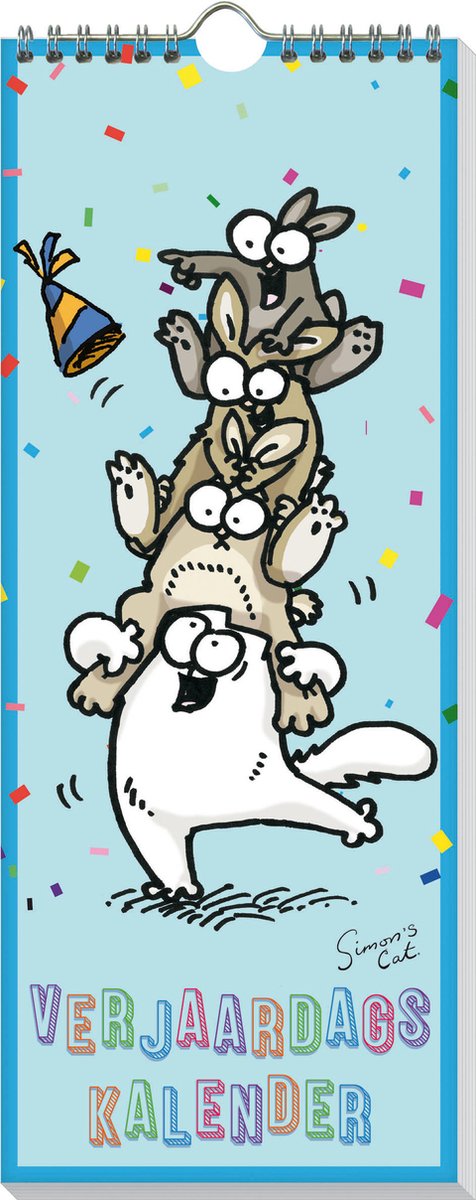 Calendrier anniversaire chat de Simon Interstat