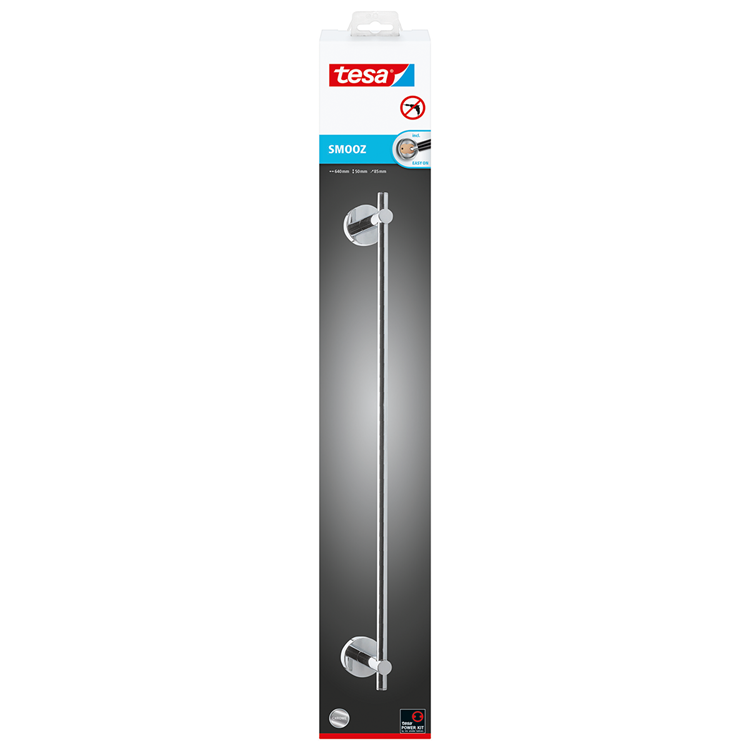 Tesa 1061440 - porte-serviettes smooz | 1 pièce