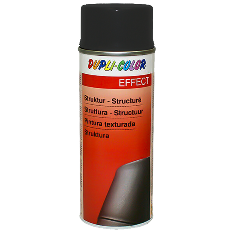 Motip 1059944 - spray structure noir mat. 400 ml | 2 pièces