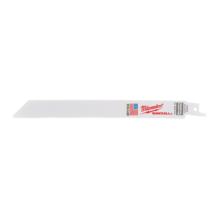 Lames de scie alternative Milwaukee | universel | bois métal plastique | 200 mm x 10 14 tpi | 5 pièces - 48475193