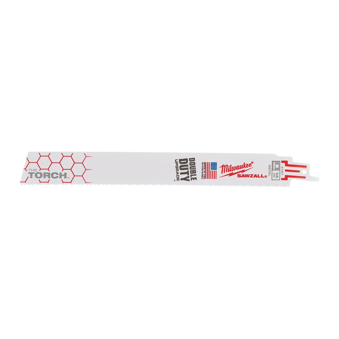 Lame de scie alternative Ty Milwaukee Heavy Du Torch™ | torche 230 mm x 14 tpi | 5 pièces - 48475787