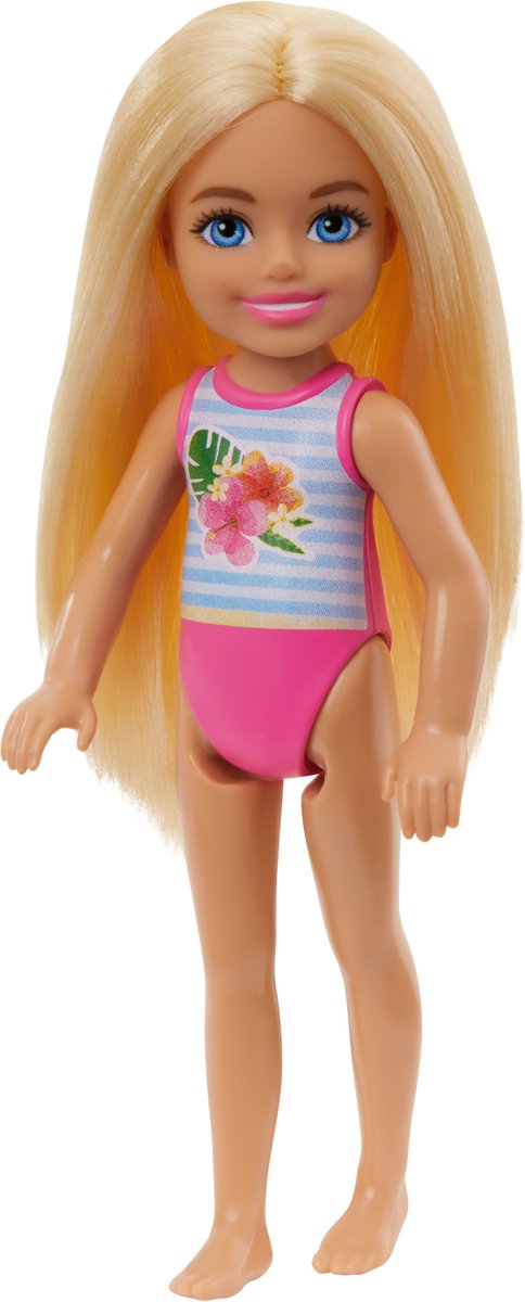 Poupée Barbie Chelsea Beach, petite poupée, femme, 3 ans, garçon fille, 152,4 mm, multicolore