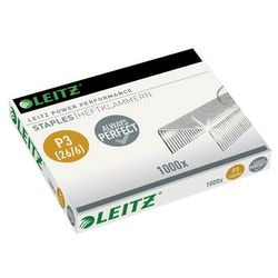 Agrafes leitz argent 26 6 acier 1 000 pièces 30 feuilles
