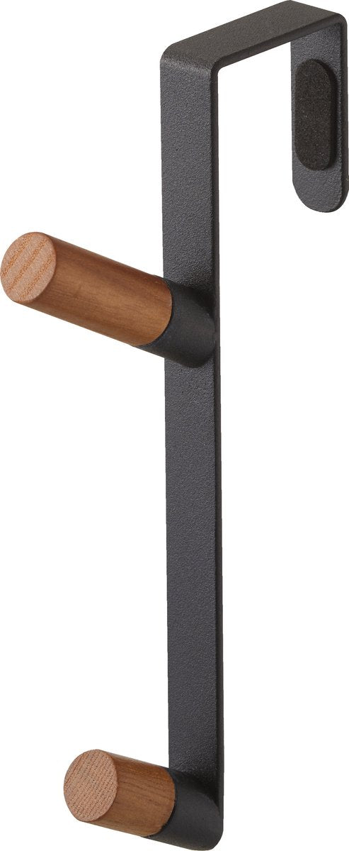 Crochet de porte Yamazaki | porte manteau de porte - tour - noir