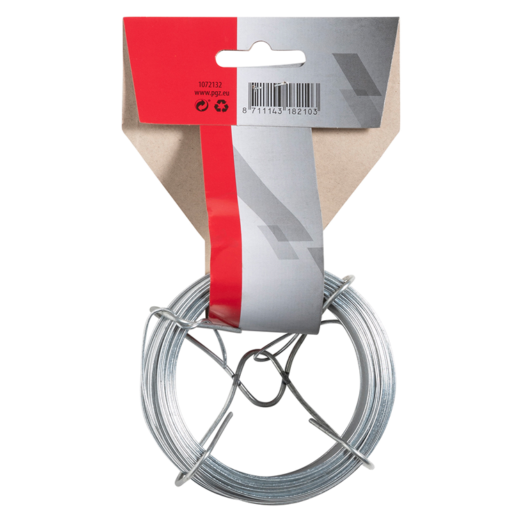 Mack 1072132 - fil de reliure galvanisé 1,3mm 50m type 8 | 5 pièces