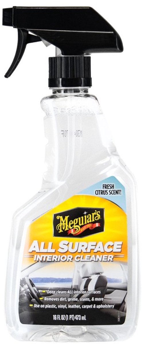 Meguiar's g240616eu nettoyant intérieur toutes surfaces - nettoyant intérieur de voiture - 473 ml