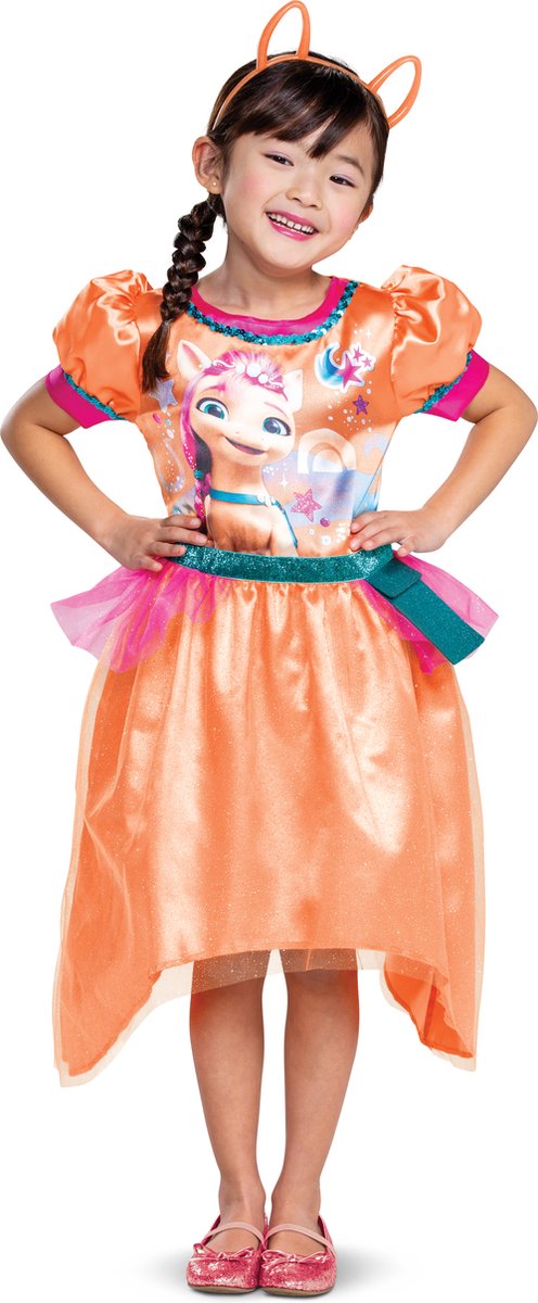 Déguisement mon petit poney, robe en plomb sunny starscout s (4-6x)