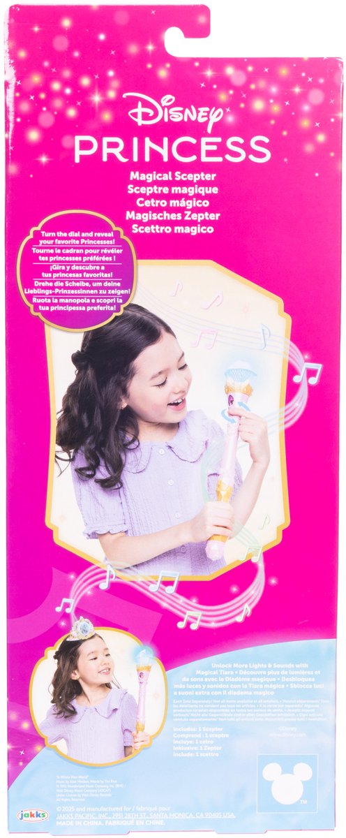 Jakks Disney Princess crée votre sceptre magique avec fonction