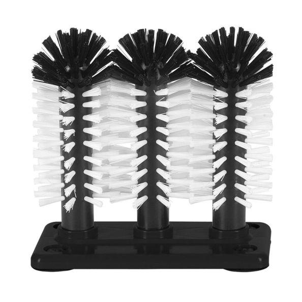 Brosse de rinçage pour verre professionnelle Bar 3 pièces