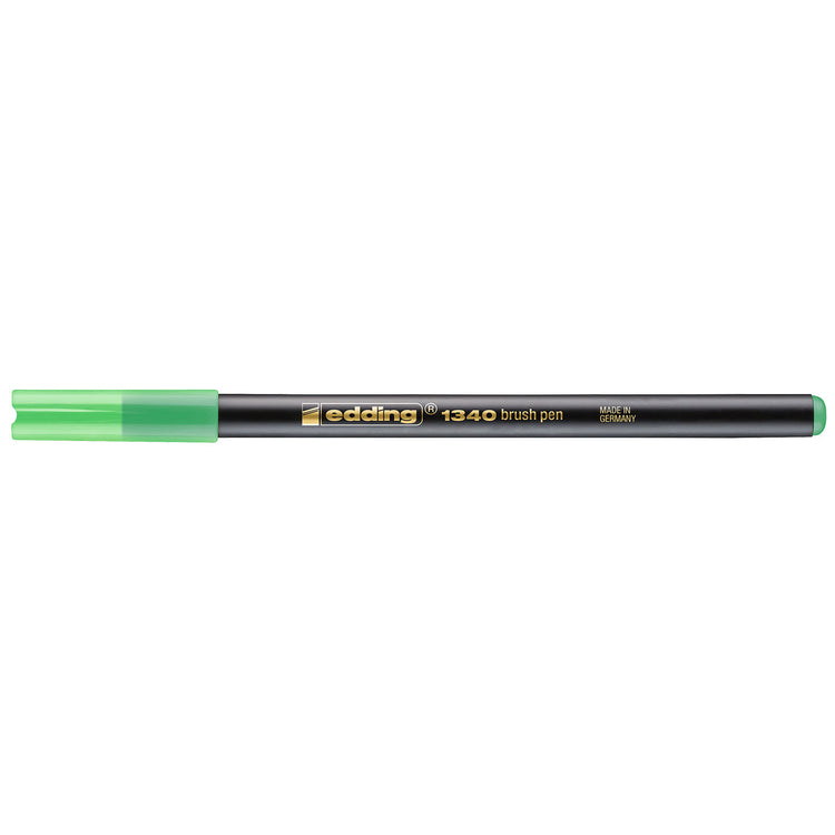 Edding 1340 • stylo pinceau vert clair