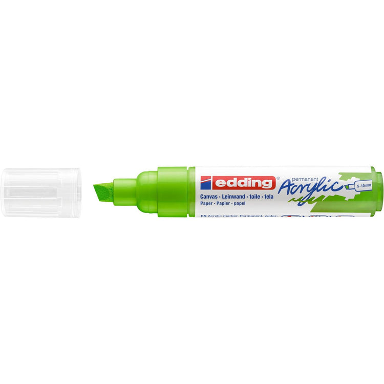 Edding 5000 • marqueur acrylique large jaune-vert