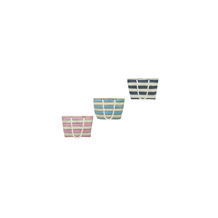 Sac de plage la plage 54x36x14cm 3ass.
