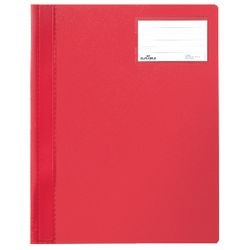 Attaches rapides opale durable 2500.003 étiquette rouge fenêtre insert manchon large