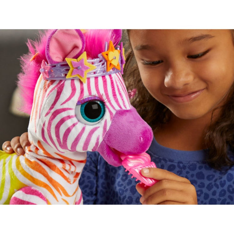 Amis furréal Furreal Zenya My Rainbow Zebra + Sound and Accessories