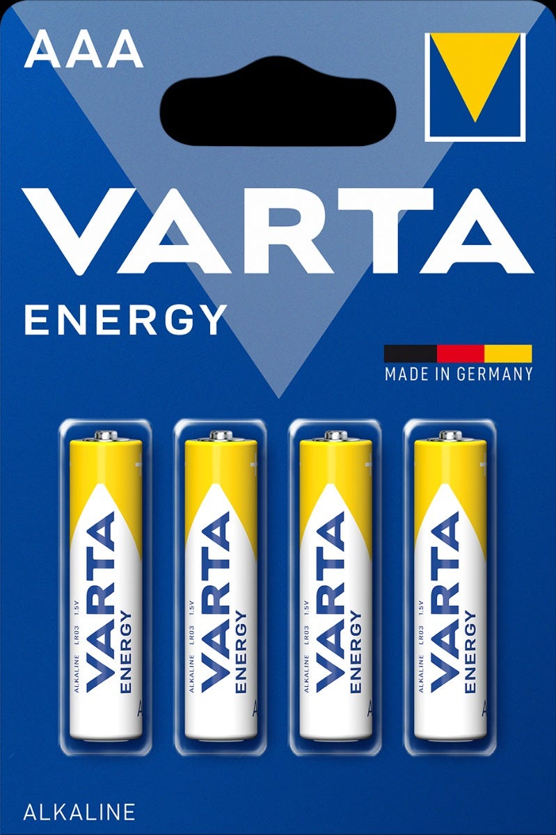 Varta - Pile Varta R03 AAA Alk 15V krt (4)