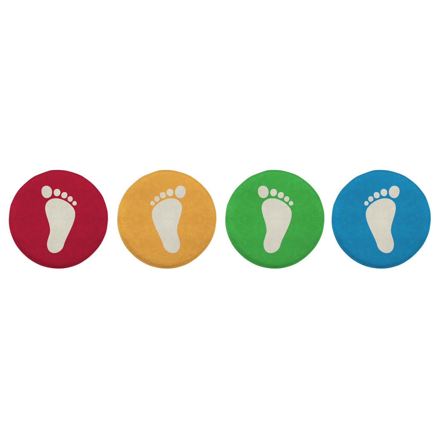 Les cercles Achoka Feet jouent un tapis, 4e.