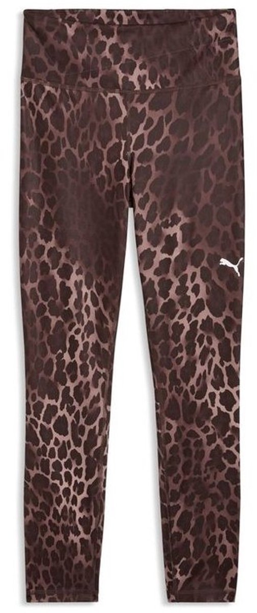 Puma w tad essential spotted haze Tight - hw 7 8 leggings de sport pour femmes - marron chocolat