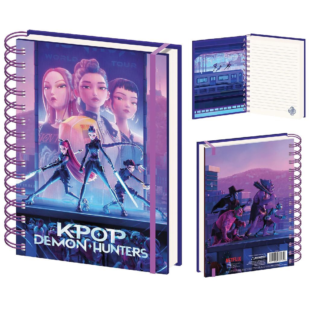 Autres marques carnets de chasseurs de démons k-pop a5 spirale