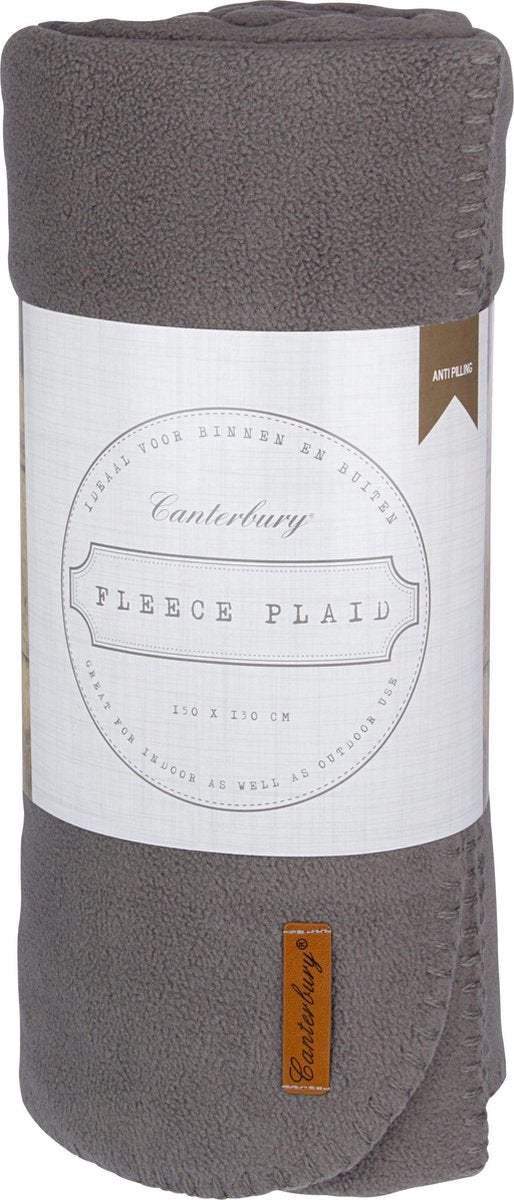 Polaire à carreaux Canterbury - confortable - gris