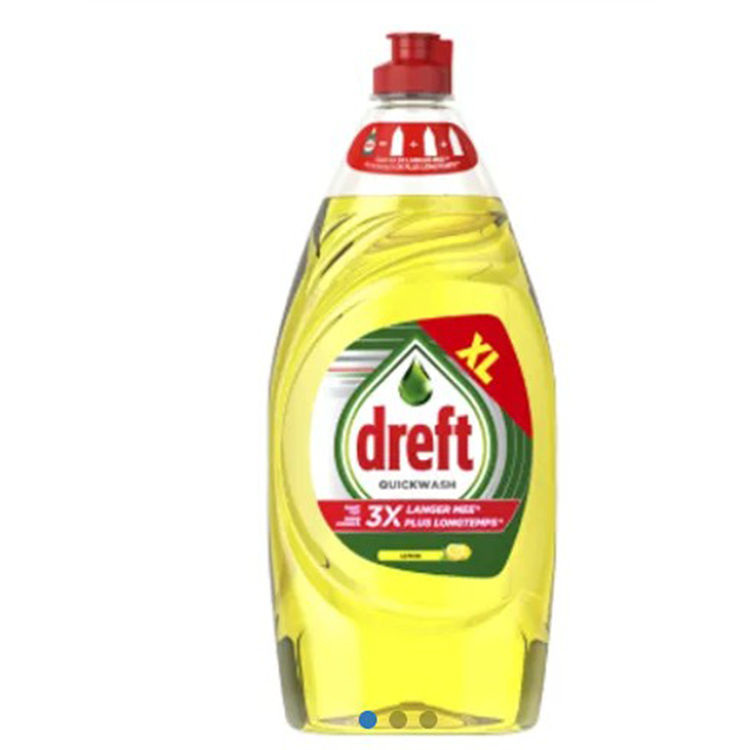 Dreft 1074685 - lavage rapide citron 820ml | 4 pièces