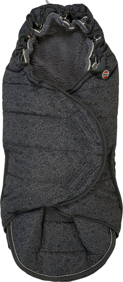 Lodger - chancelière pour poussette - universelle - hydrofuge - gris