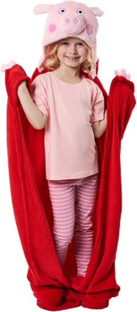 Couverture polaire Peppa Pig 3D
