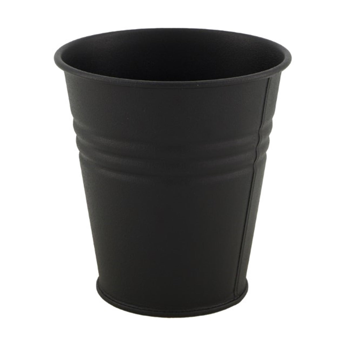 Naturel collections pot de fleur métal ø12x12cm noir mat