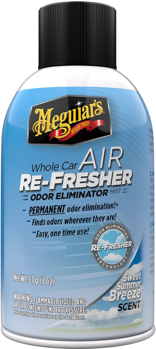 Meguiar's g16602r2eu désodorisant brise d'été douce