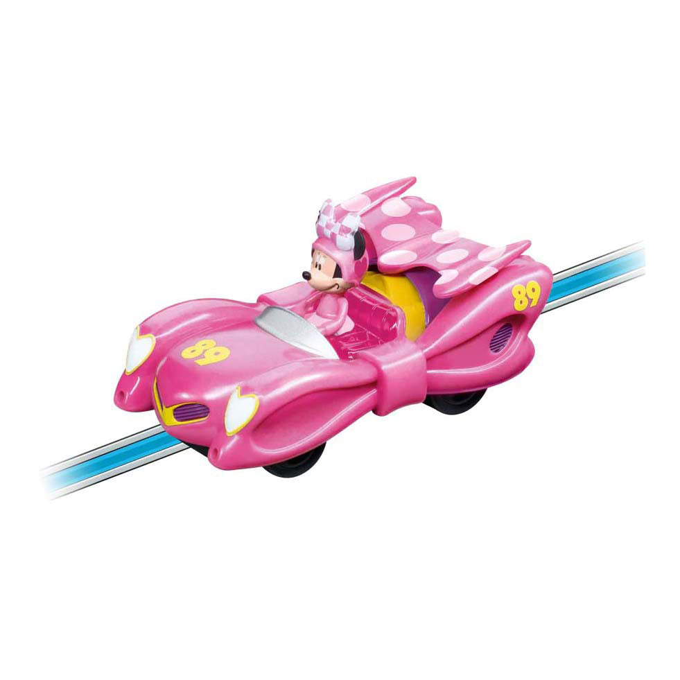 Carrera première voiture de course Minnie's Pink Thunder - 1:50