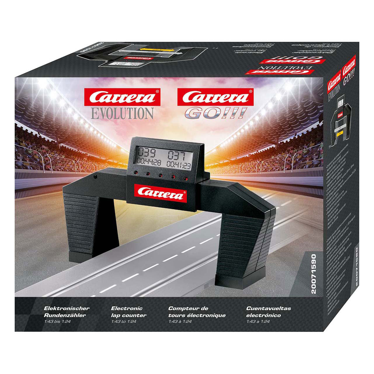 Pièce de circuit Carrera - compteur de tours électronique
