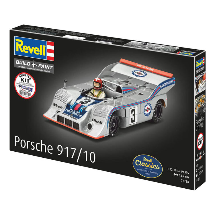Revell maquette kit de démarrage Porsche 917 10 1:32 - 64 pcs.
