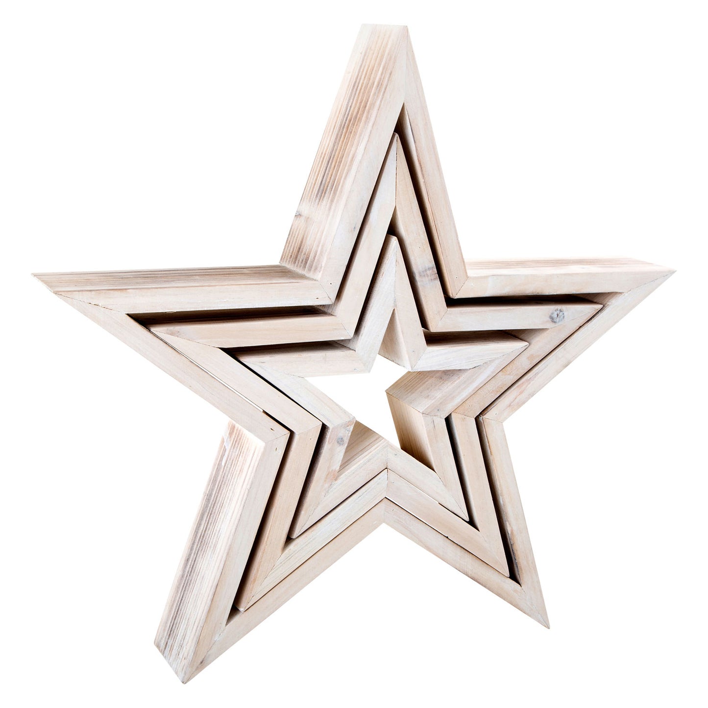 Petit pied - étoiles décoratives en bois, 3e.