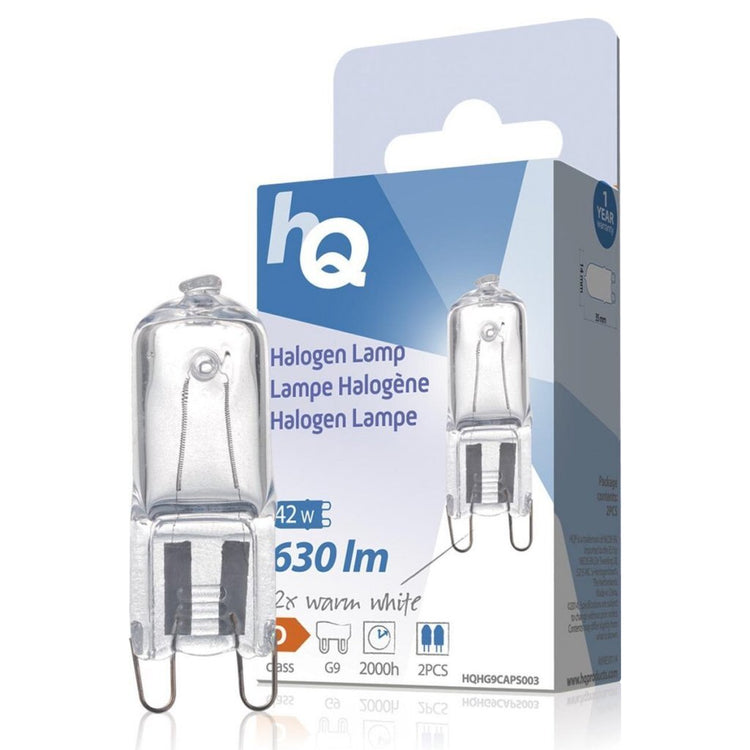 HQ HQ HalogoGe Lamp G9 42W 630LM 2800K