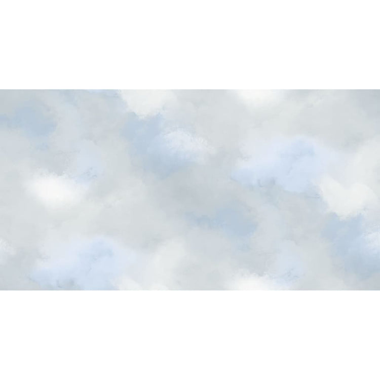 North mur noordwand fond d'écran bonnes vibrations nuages de peinture bleu et gris