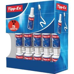 Liquide correcteur tipp-ex rapid 20ml séchage rapide 20 pièces