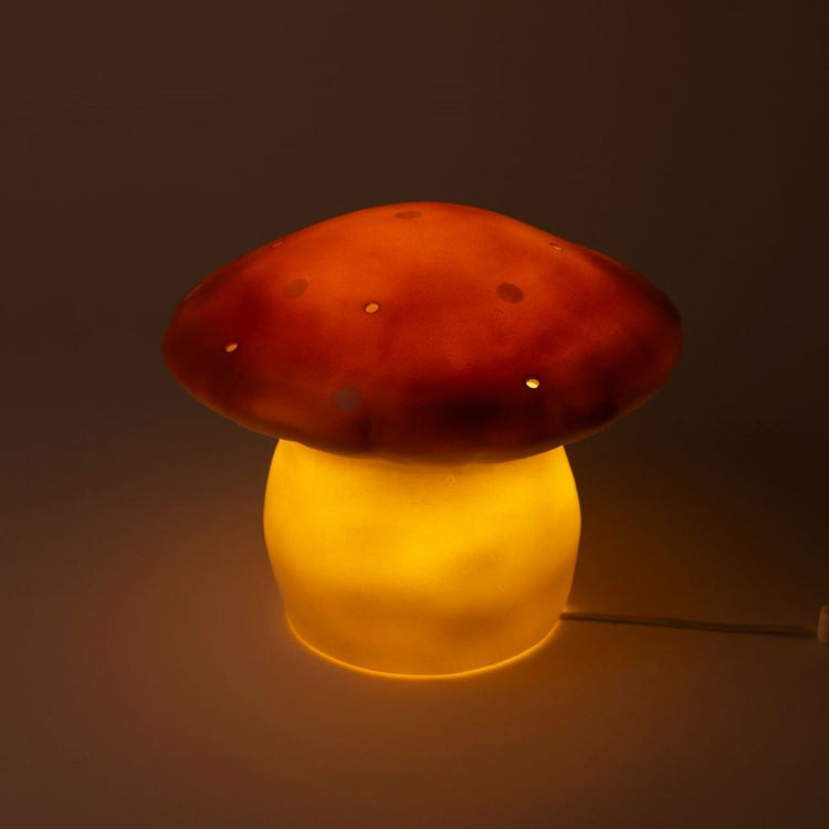 Lampe Egmont champignon terra + variateur.