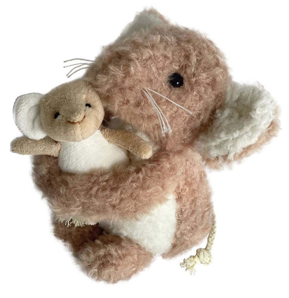 Melia Egmont peluche souris ca avec bébé. 15