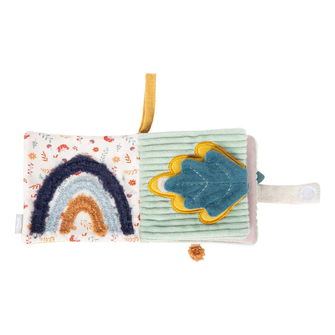 Small foot - livre sensation tissu petit lion