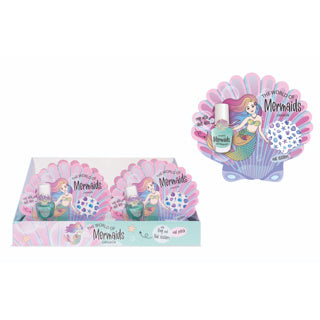 Ensemble cadeau de vernis à ongles sirène