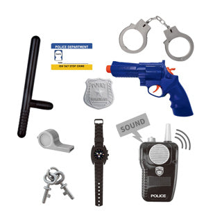 Ensemble de costume de policier avec accessoires