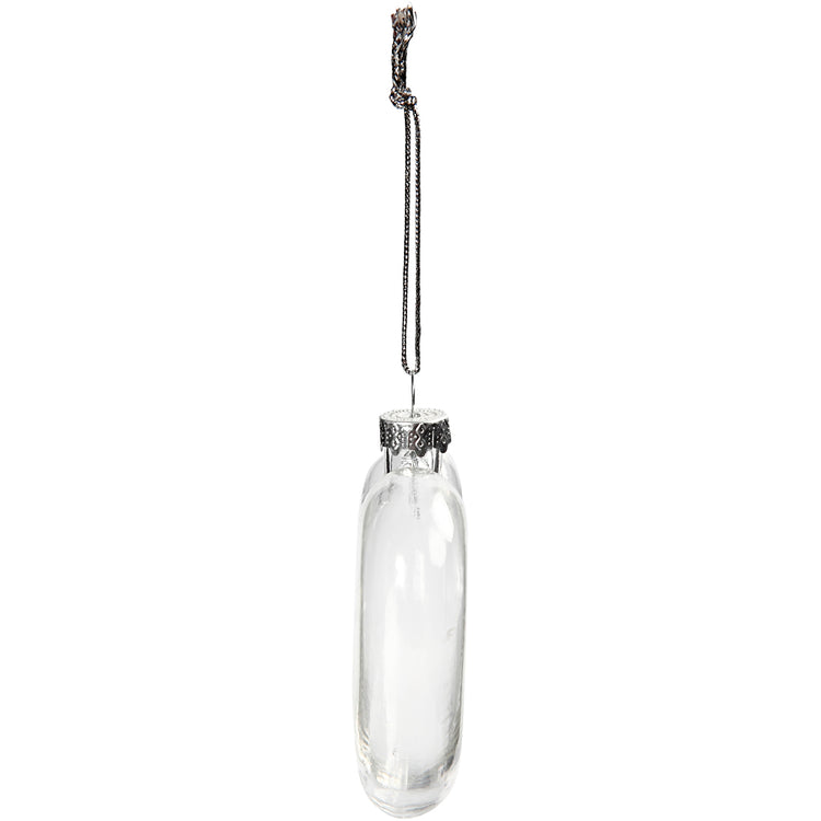 Creativ company coeur en verre plat, h : 9 cm, l : 7,8 cm, épaisseur 2,1 cm, 6 pièces 1 boîte