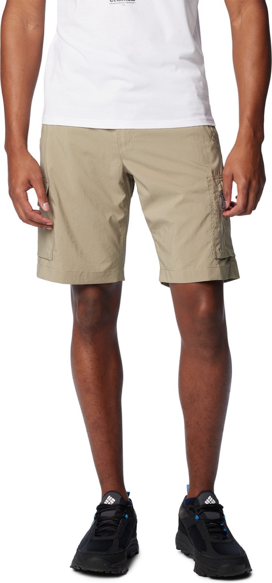 Columbia silver ridge™ utility cargo shorts pantalon outdoor homme - marron