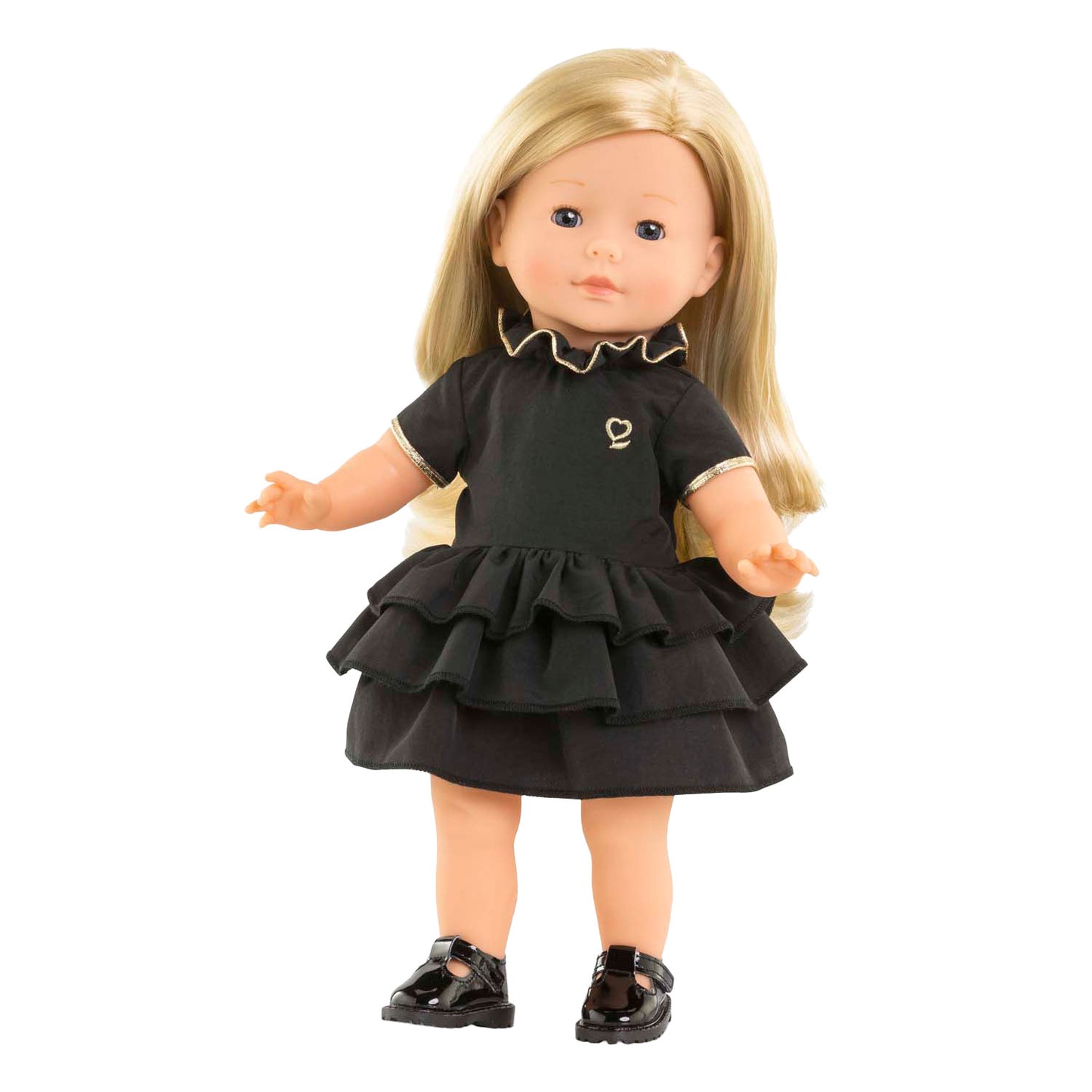 Corolle noir jurk pour babypop, 36cm